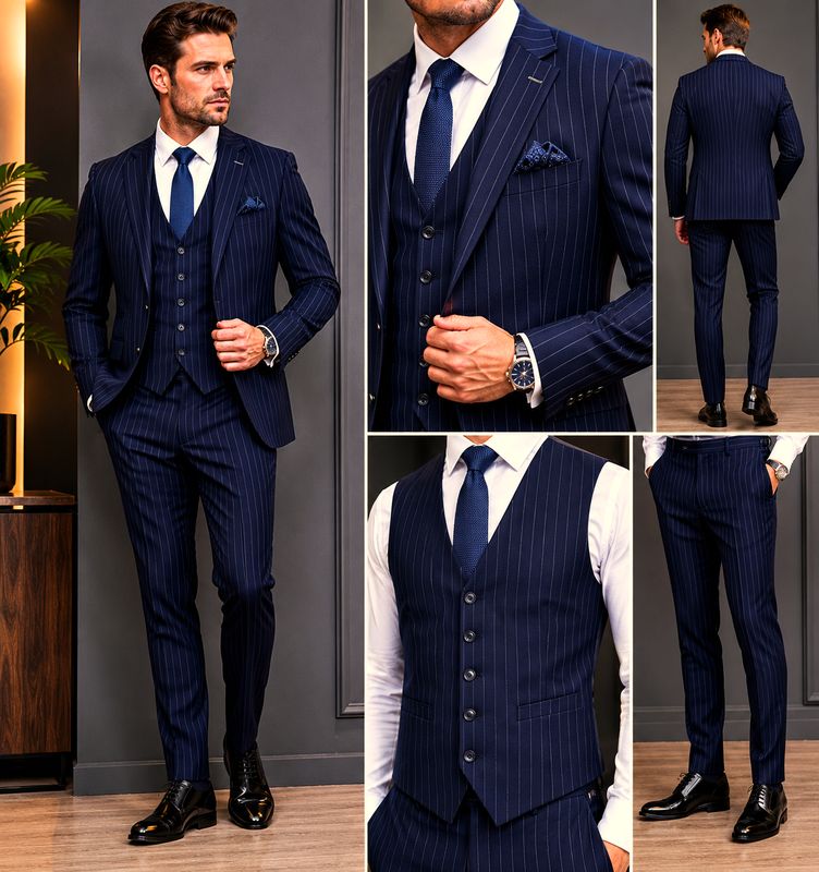 DAMON 3PC SUIT 43192/78