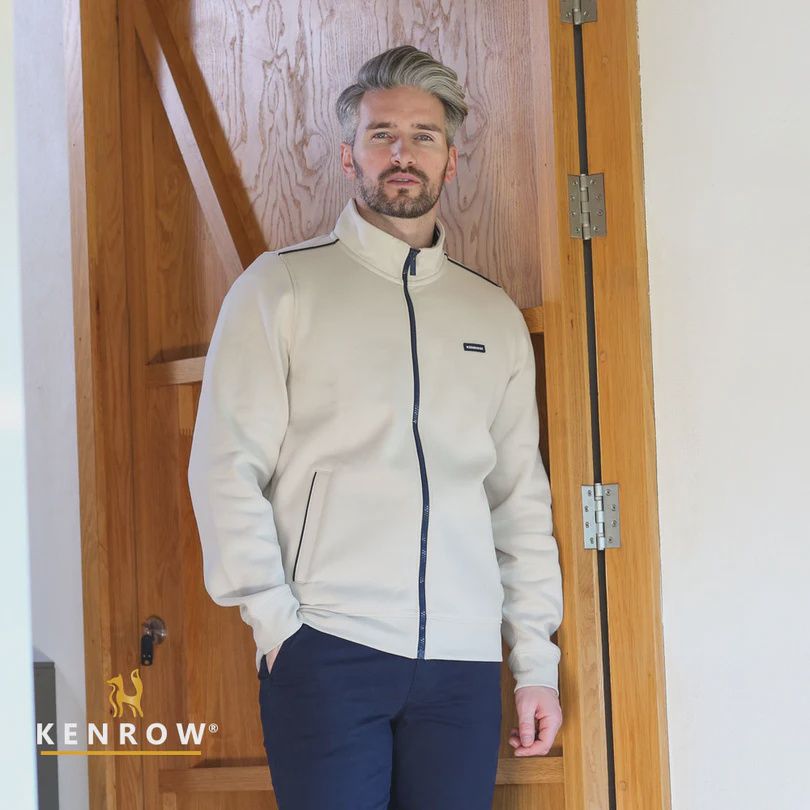 KR8 20 DARRAGH ZIP THROUGH STONE