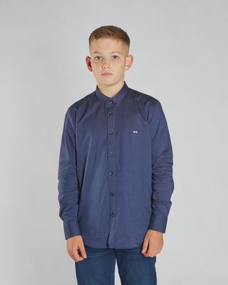 LLOYD OXFORD SHIRT NAVY DKB1064007