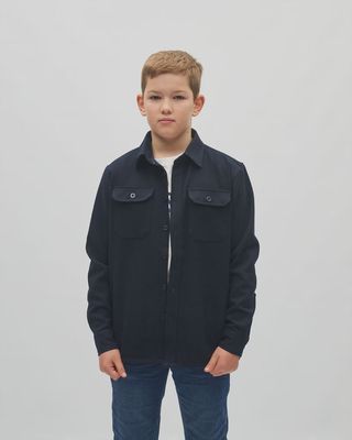 DUNCAN KIDS OVERSHIRT NAVY DKB 1071007