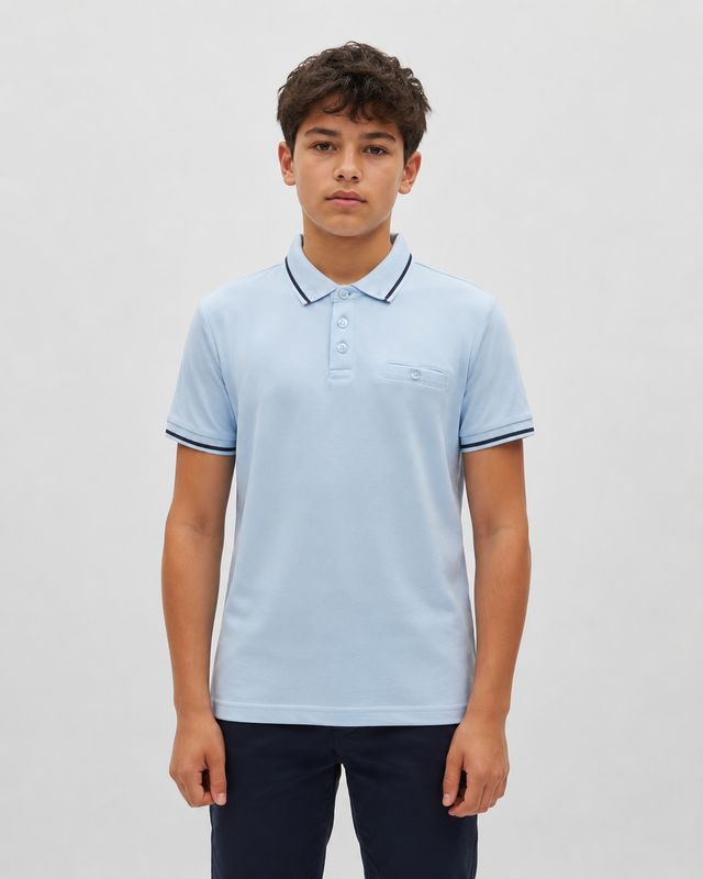 NIXON KIDS POLO DKB 1068473 SKY