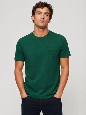 SUPERDRY 1954 COMPANY RELAXED TEE VARSITY GREEN M1012392A