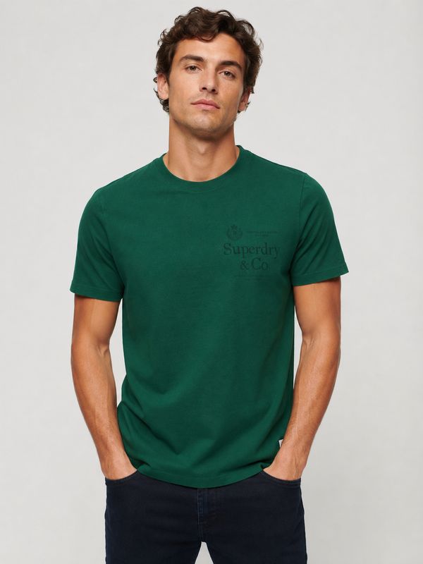 SUPERDRY 1954 COMPANY RELAXED TEE VARSITY GREEN M1012392A