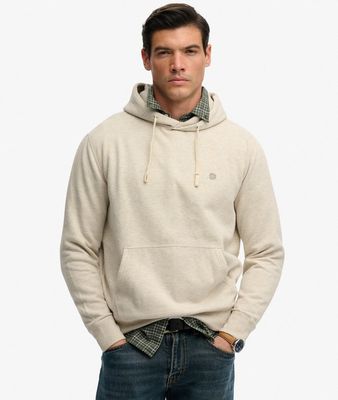 SUPERDRY MONOGRAM EMB HOODIE PUMICE MARL M2014471A