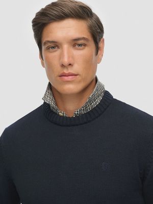 SUPERDRY PREPPY COTTON JUMPER NAVY M6110717A