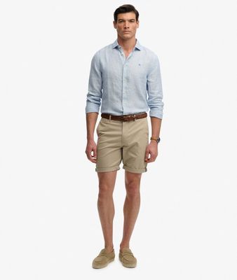 SUPERDRY PREMIUM REGULAR CHINO SHORT SANDSTONE BROWN M7110486A