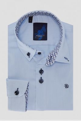 BOYS HUDSON SHIRT SKY