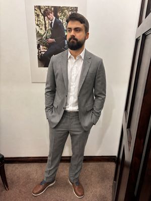 MCCARTHY 2PC SUIT 62R CHARCOAL