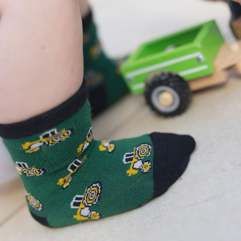 SWOLE PANDA SP440  7 9Y TRACTOR  SOCKS KIDS