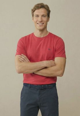 1613 1500 FYNCH HATTON T SHIRT COL 341 CRANBERRY RED