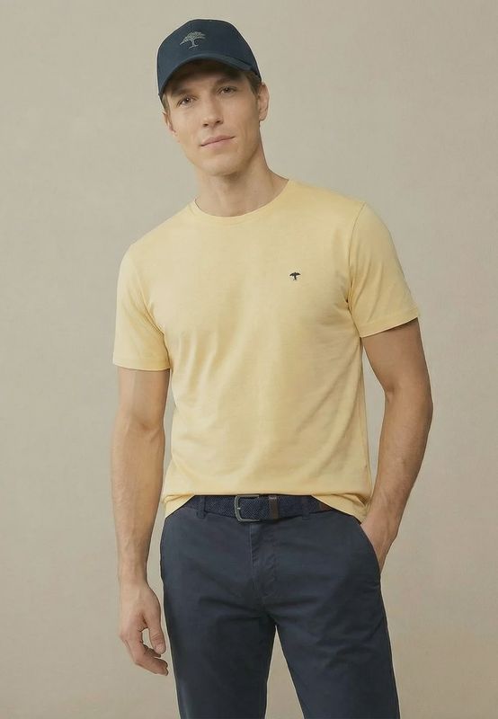 1613 1500 FYNCH HATTON T SHIRT COL 113 PALE YELLOW