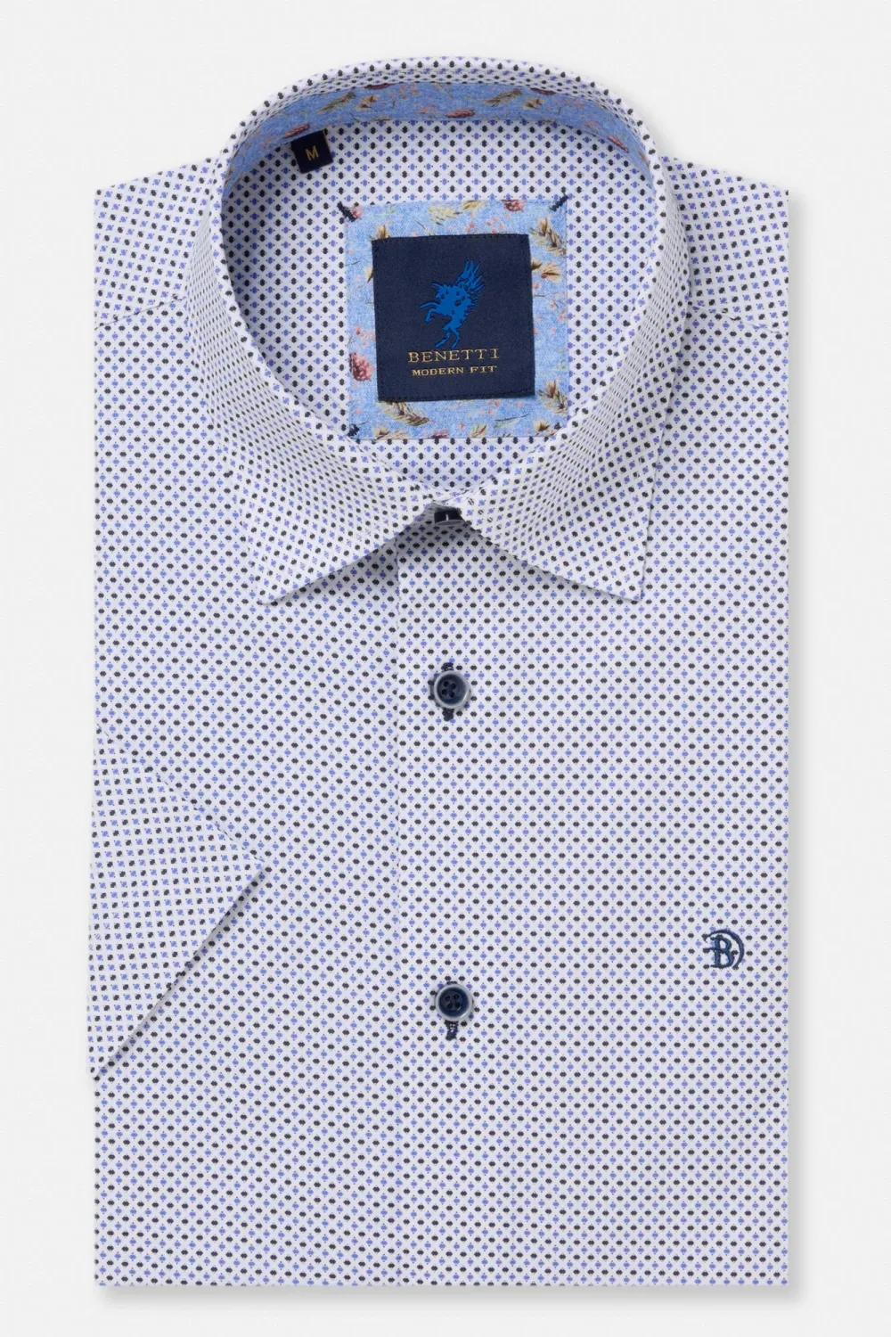 FINN SS SHIRT MF BLUE