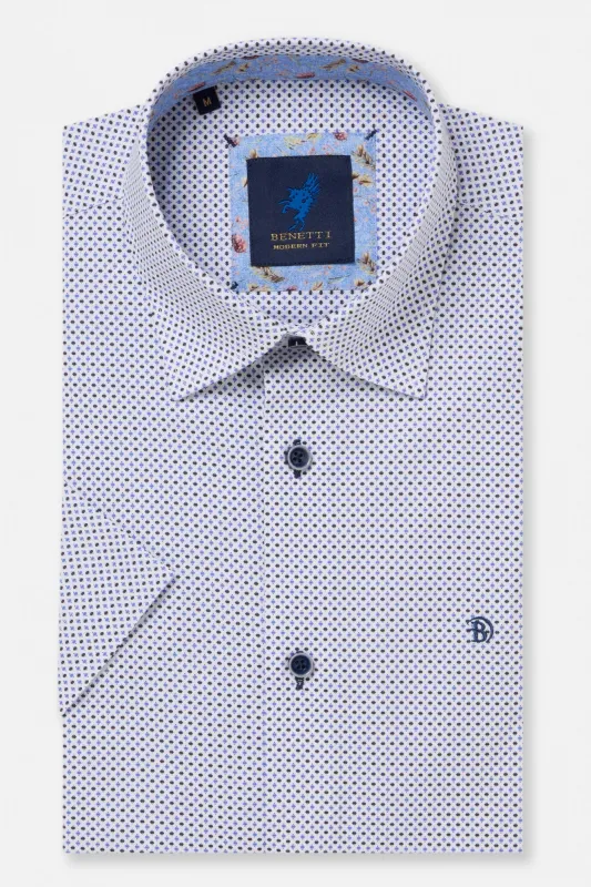 FINN SS SHIRT MF BLUE