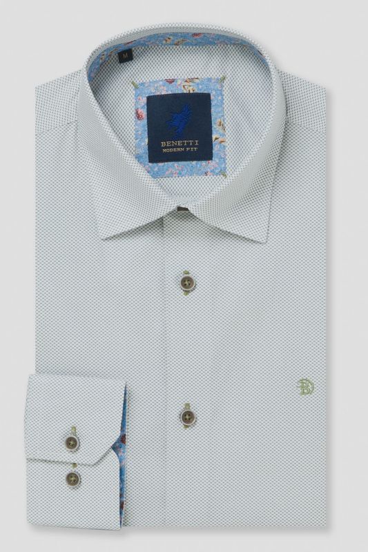 BECKHAM LS SHIRT MF SAGE