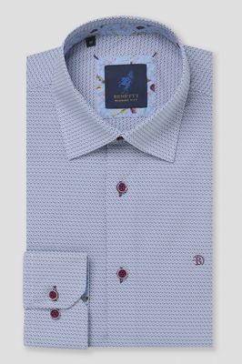 COLE LS SHIRT MF PLUM