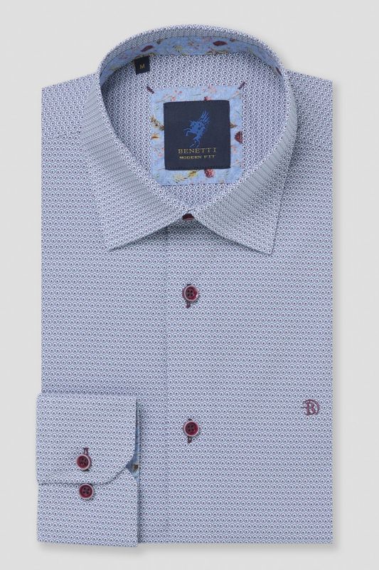 COLE LS SHIRT MF PLUM