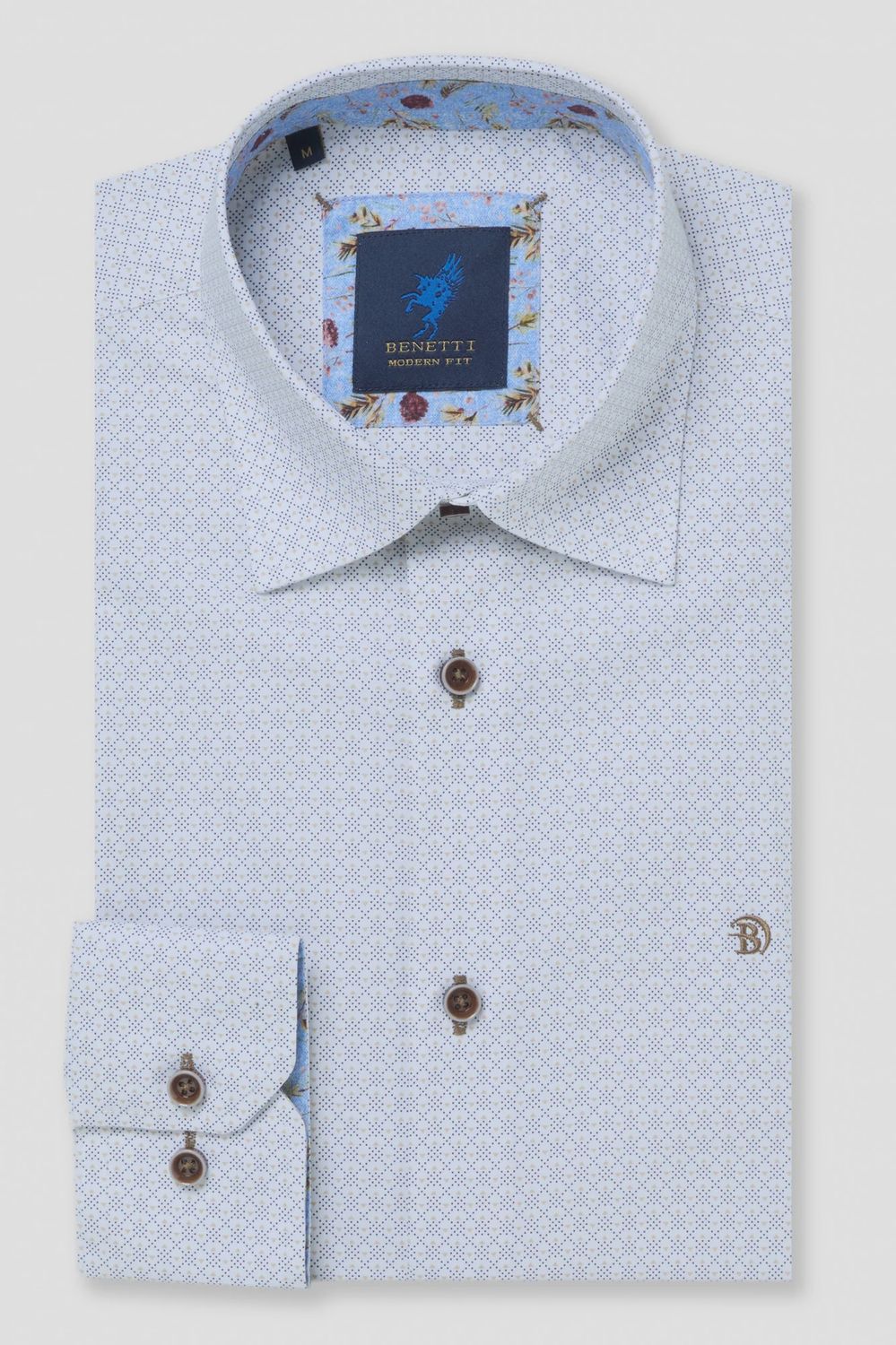 ROGER LS SHIRT MF STONE