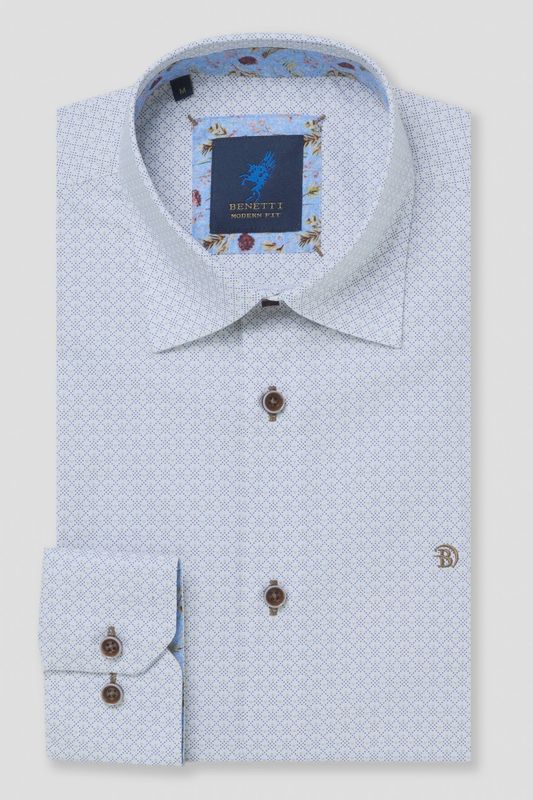 ROGER LS SHIRT MF STONE