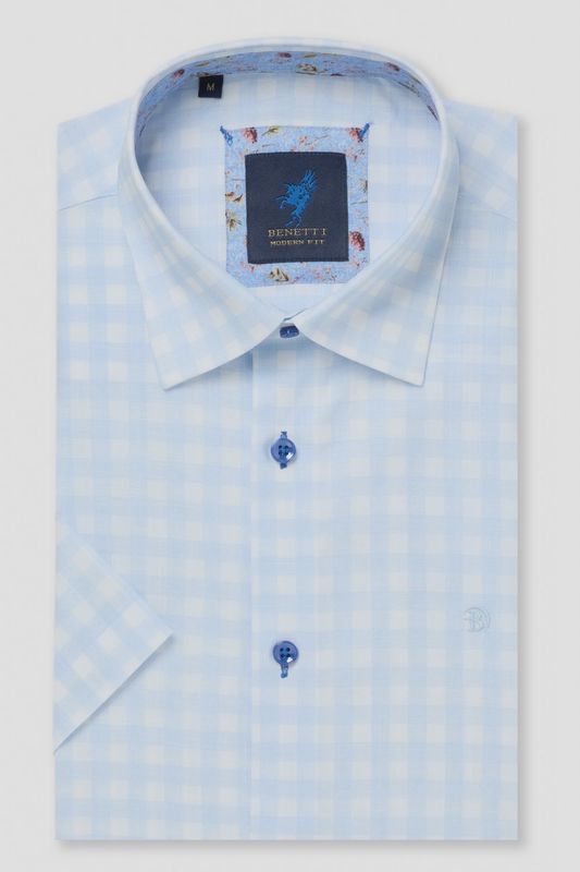 LUSO SS SHIRT MF SKY