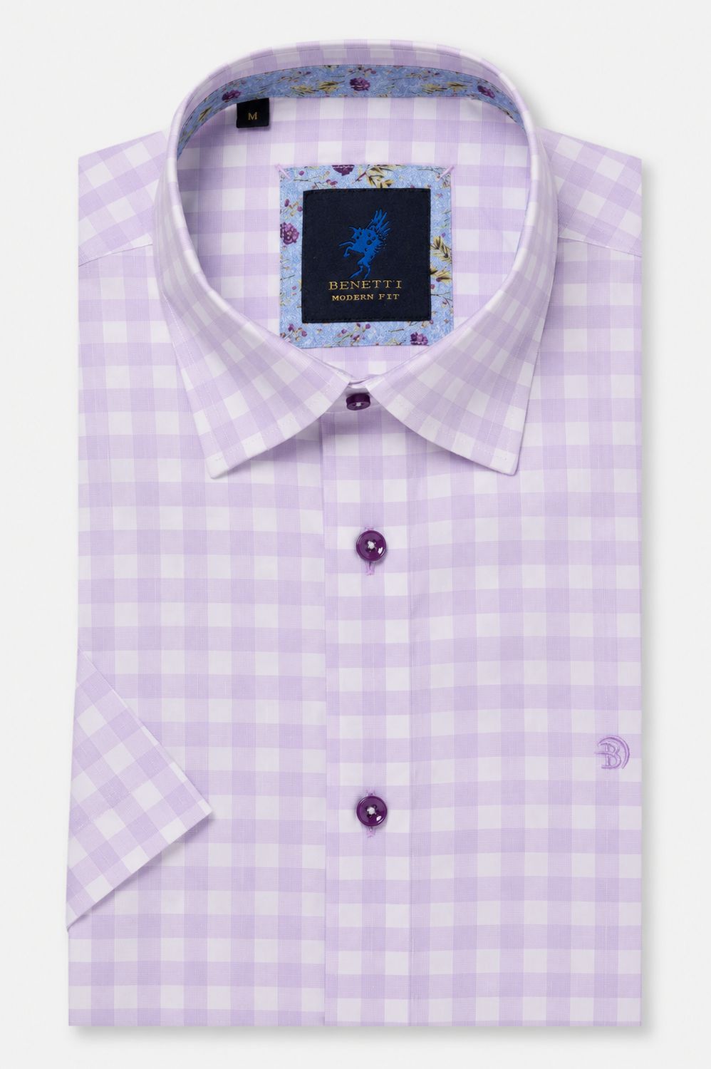 LUSO SS SHIRT MF LILAC