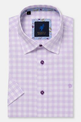 LUSO SS SHIRT MF LILAC