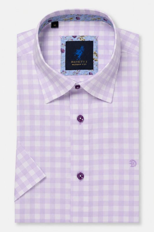 LUSO SS SHIRT MF LILAC