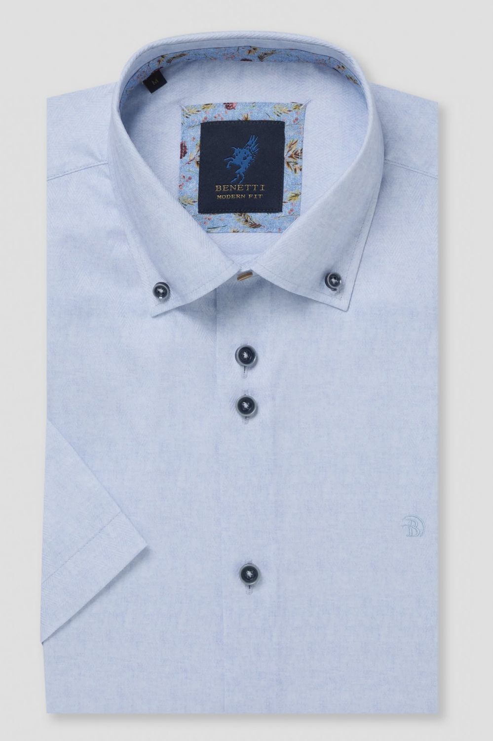 BRAX SS SHIRT MF SKY