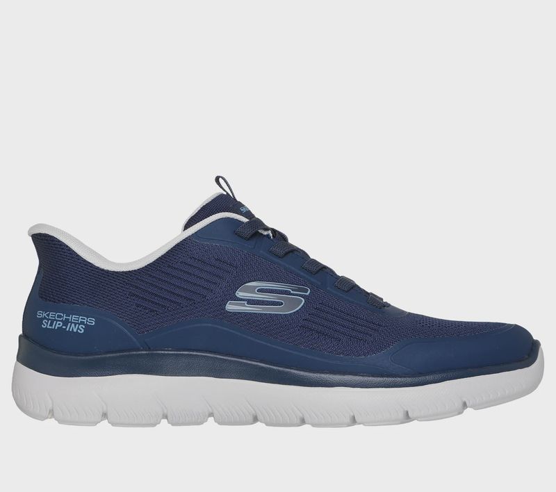 SKECHERS SUMMITS LEYTER NAVY/BLUE 233047
