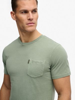 SUPERDRY CLASSIC ESSENTIAL POCKET TEE LILY PAD GREEN M1012206A