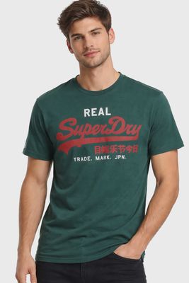 SUPERDRY VL CLASSIC TEE VARSITY GREEN M1012451A