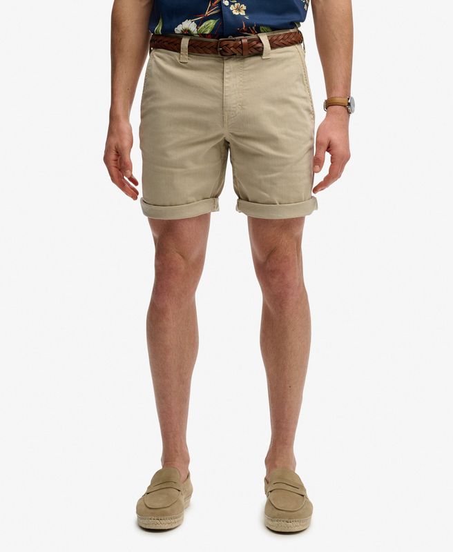 SUPERDRY UTILITY CHINO SHORT CLASSIC TAN BROWN M7110497A