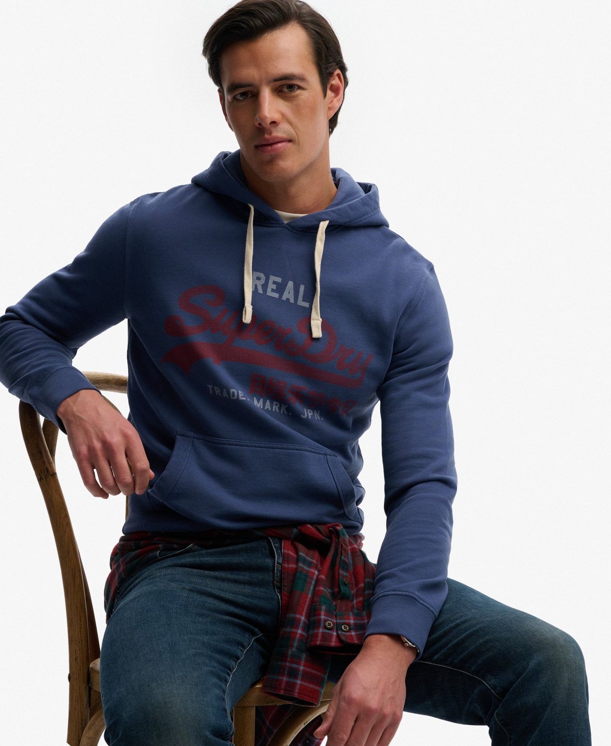 SUPERDRY VL CLASSIC HOOD HAMPTON BLUE M2014606A