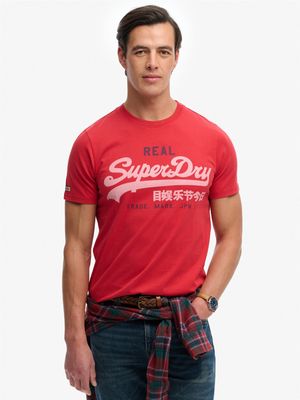 SUPERDRY VL CLASSIC TEE BASE RED M1012451A