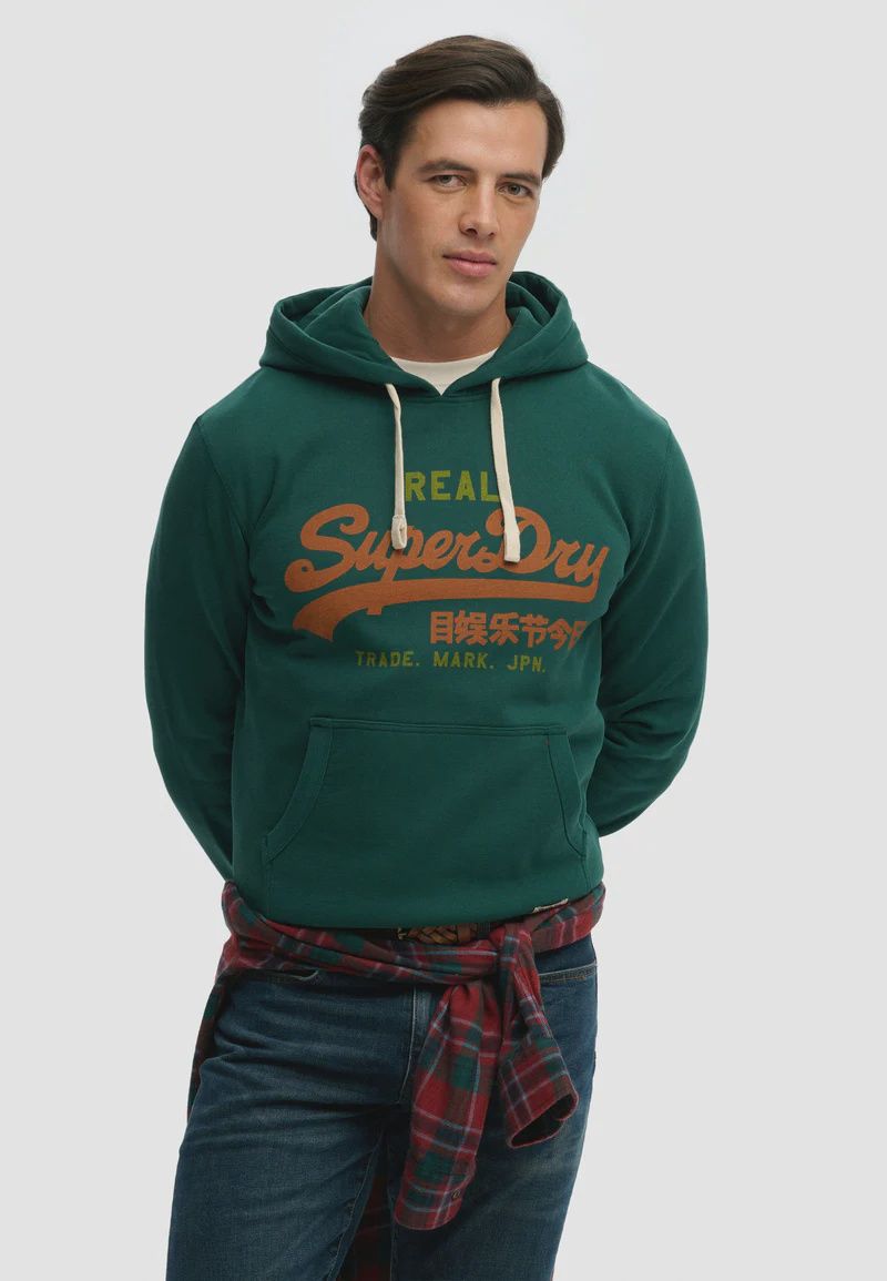 SUPERDRY VL CLASSIC HOOD VARSITY GREEN M2014606A