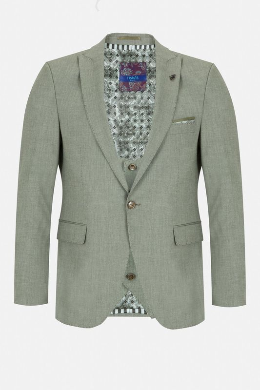 TRAVIS CARLOS 3PC SUIT SAGE