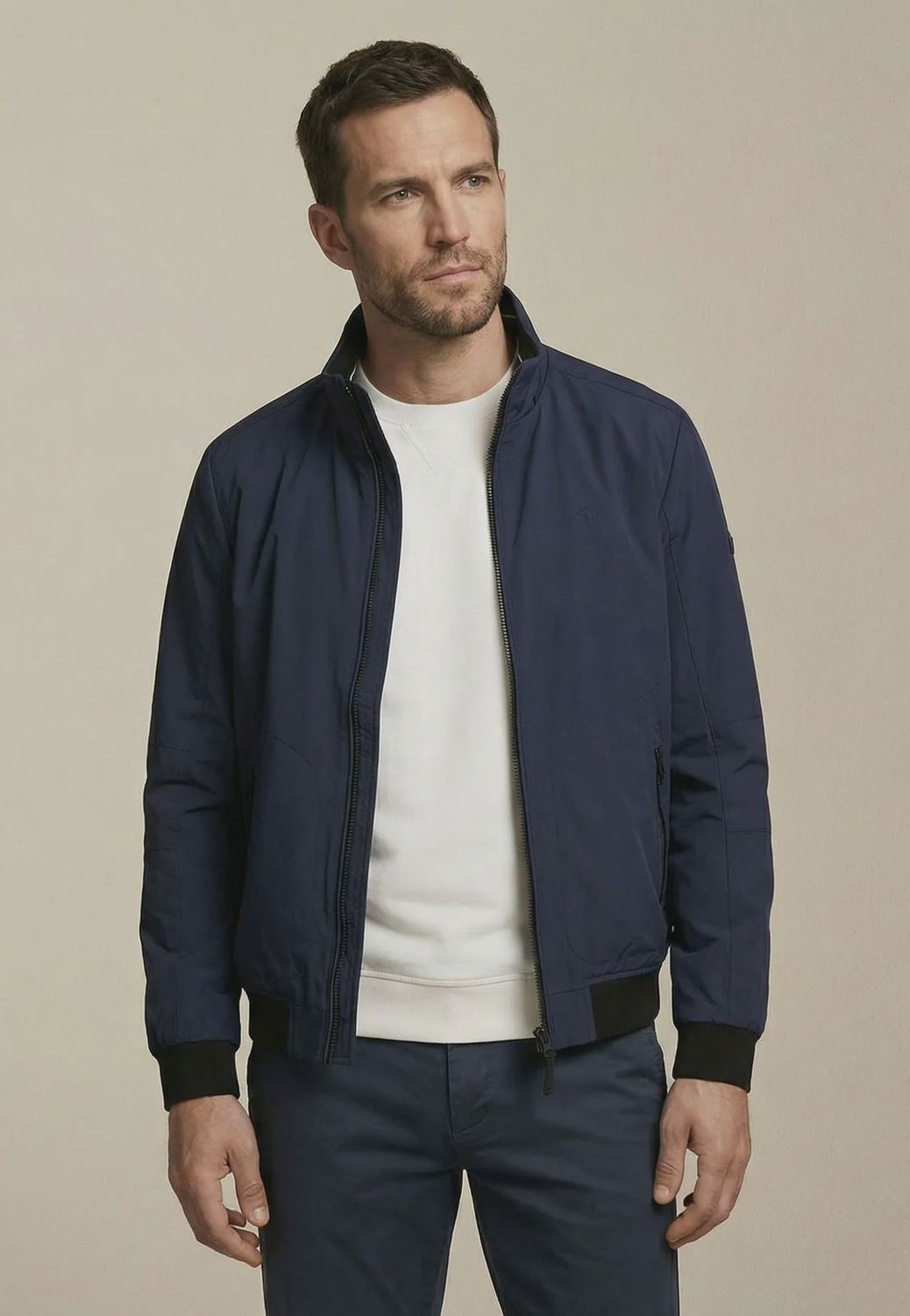 1602 2530 TRANSEASONAL SCOOTER BLOUSON COL 688  DARK NAVY
