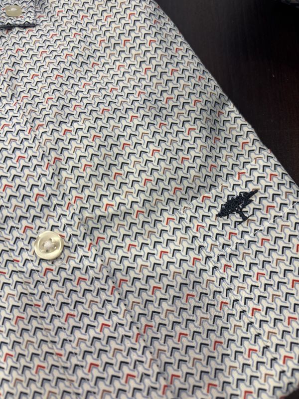 1604 8401 FYNCH HATTON SHIRT COL 369 SPICY RED