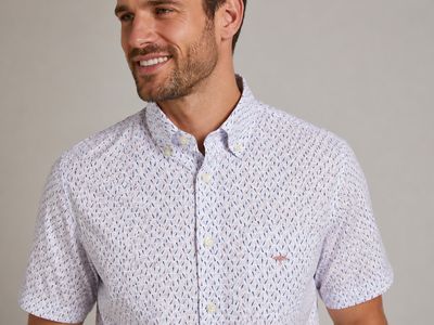 1613 5111 FYNCH HATTON SHIRT COL 464 MAGNOLIA
