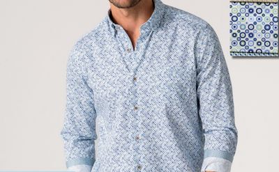 3TG CRUZ MENS SHIRT DARIO BELTRAN  COL 1041