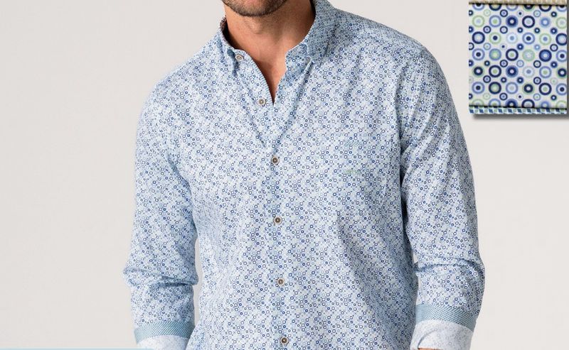 3TG CRUZ MENS SHIRT DARIO BELTRAN  COL 1041