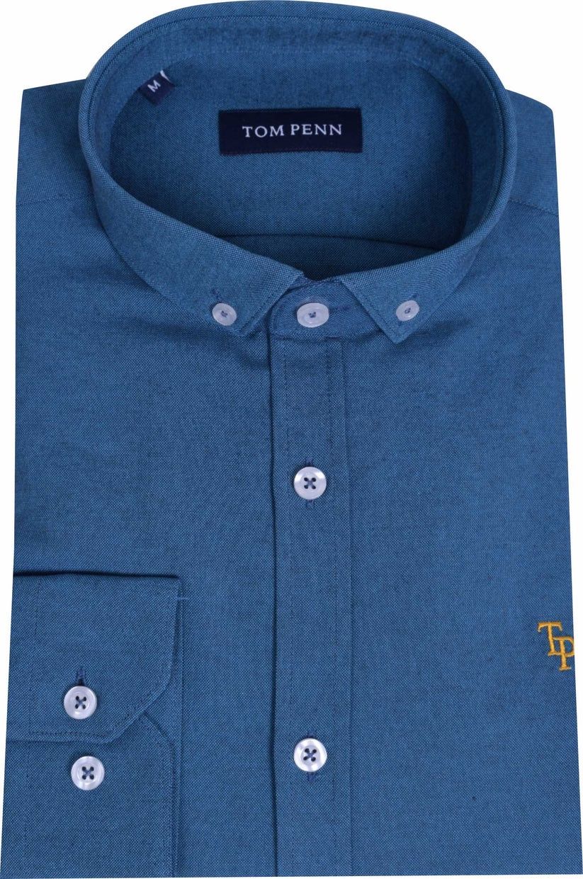 TOM PENN LONG SLEEVE SHIRT AEGEAN TP330