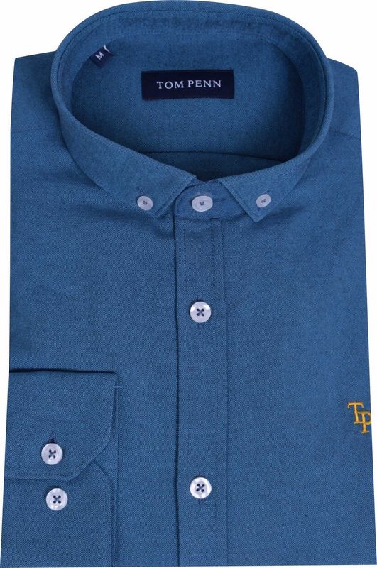 TOM PENN LONG SLEEVE SHIRT AEGEAN TP330