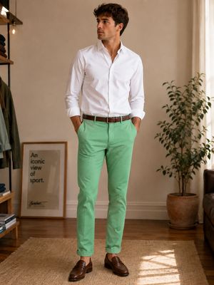 PANTALON LARGO SLIM DARIO BELTRAN P842 COL42344