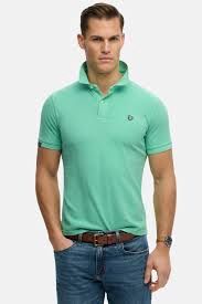SUPERDRY VINTAGE DESTROY POLO SPRING BUD GREEN M1110451A