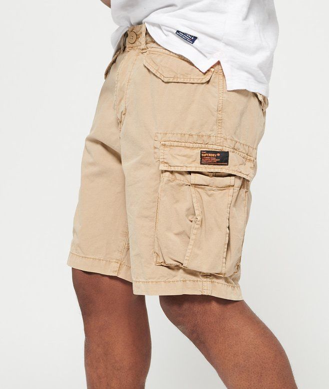 SUPERDRY RIPSTOP LIGHT CARGO SHORT LIGHT BEIGE M7110485A
