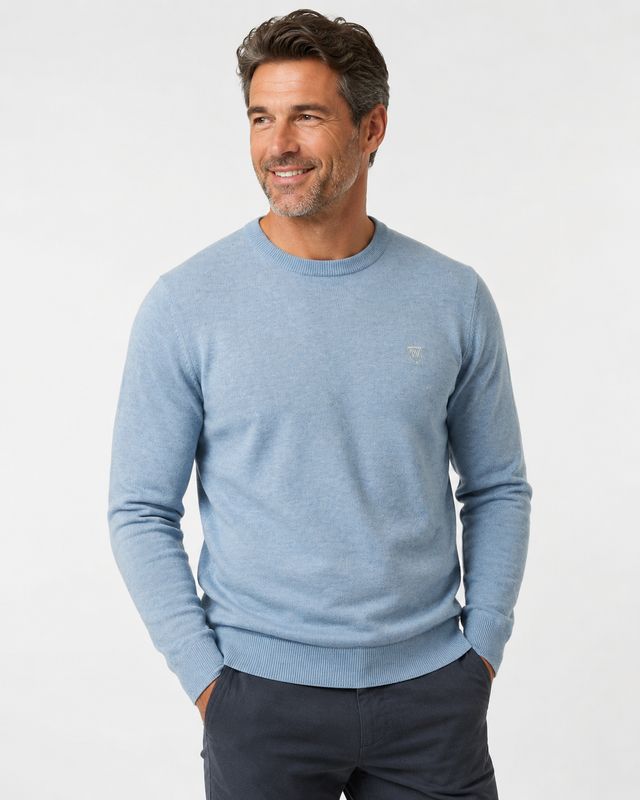 KINSALE O NECK KNIT AEROSPACE