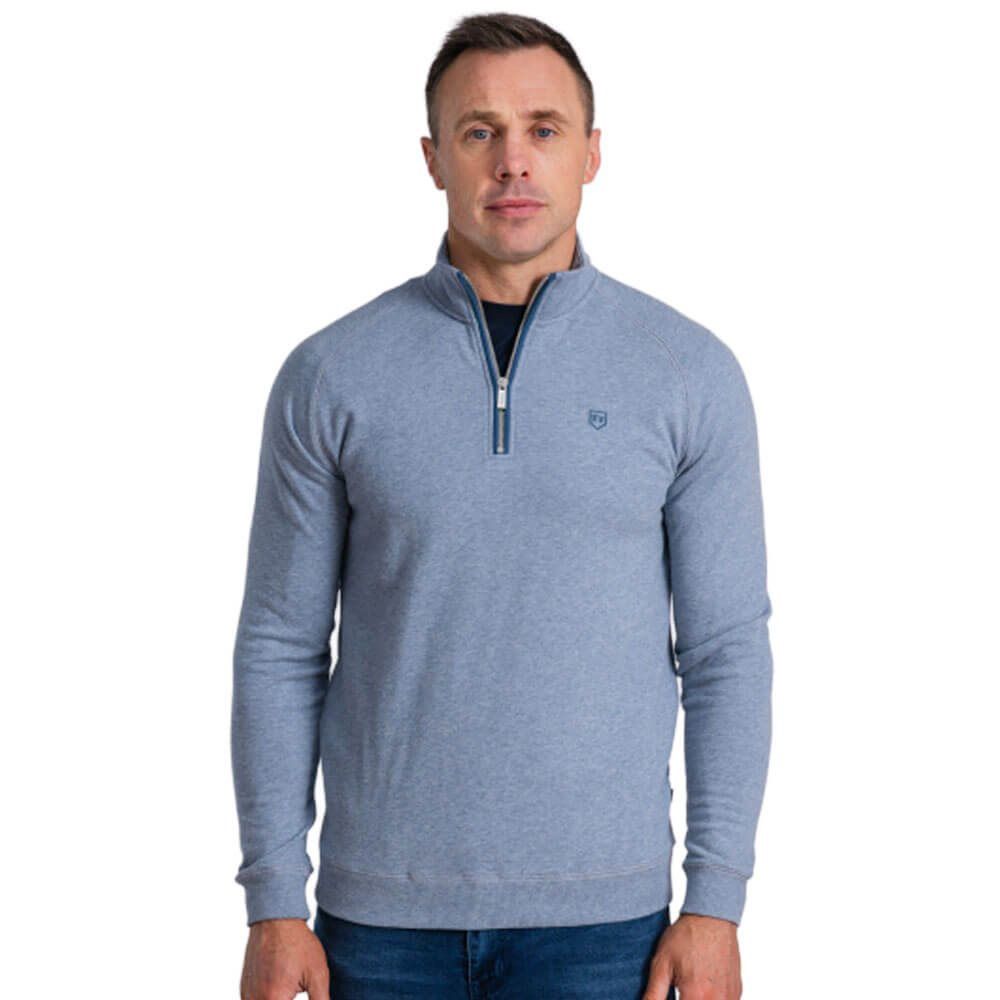 FALCONS 1/4 ZIP SKY HAZE