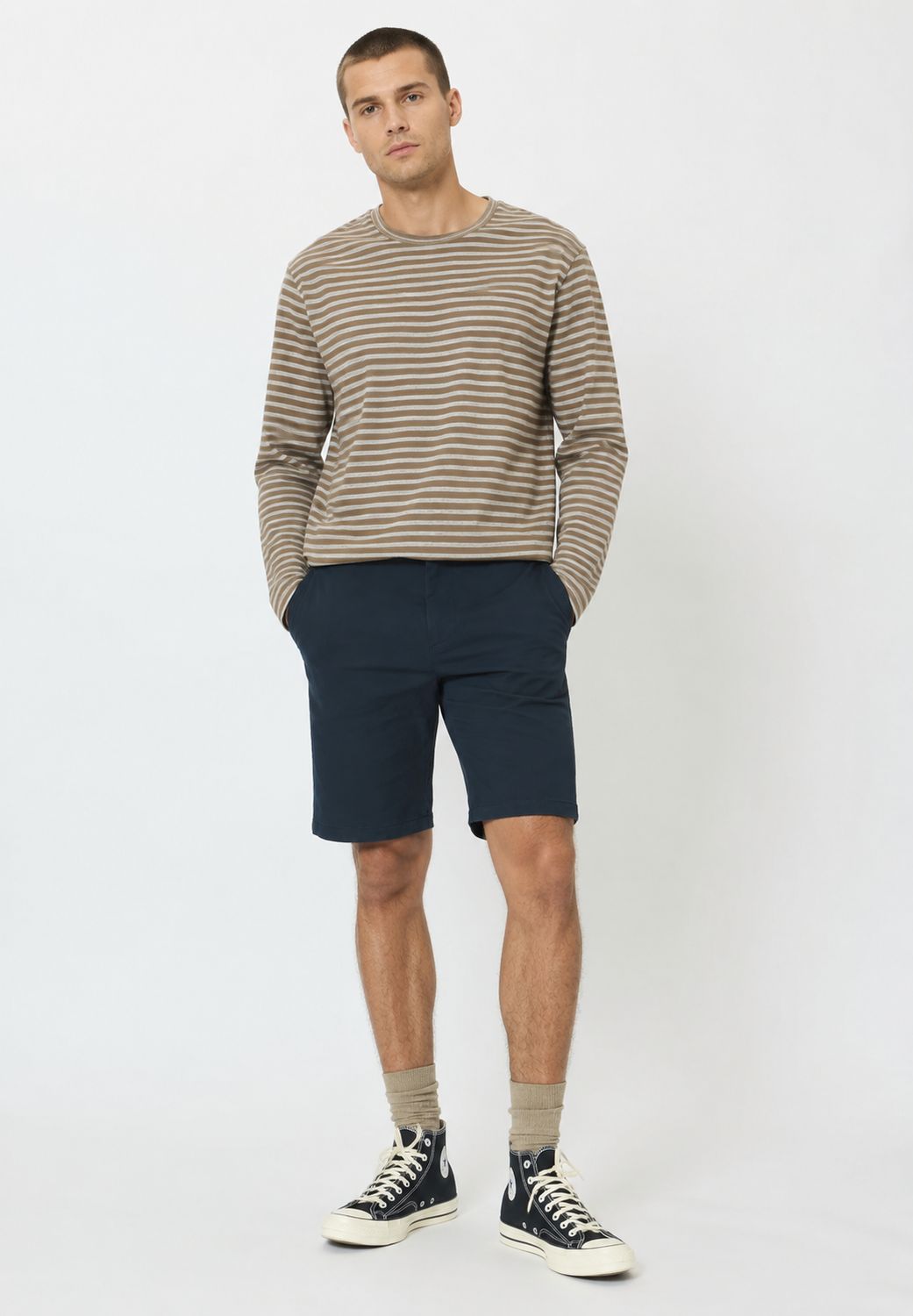30208983 MALEVO CHINO SHORTS 194011 DARK NAVY