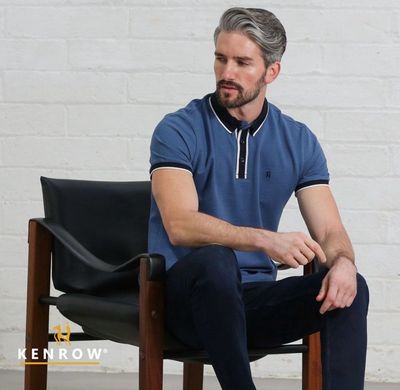 KR10 13010 OMAR POLO DENIM