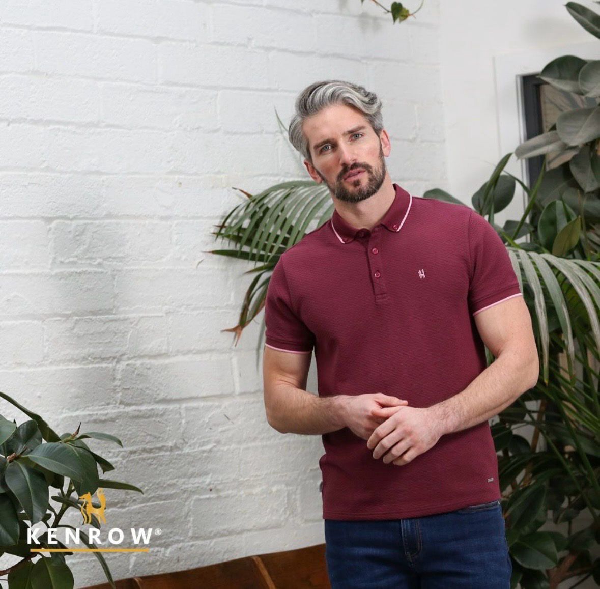 KR10 19668 SHAY POLO WINE